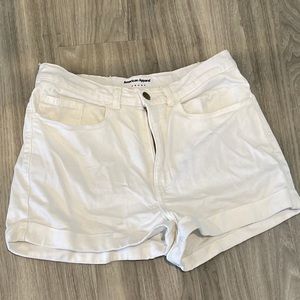 High waisted cuffed American Apparel shorts 30/31